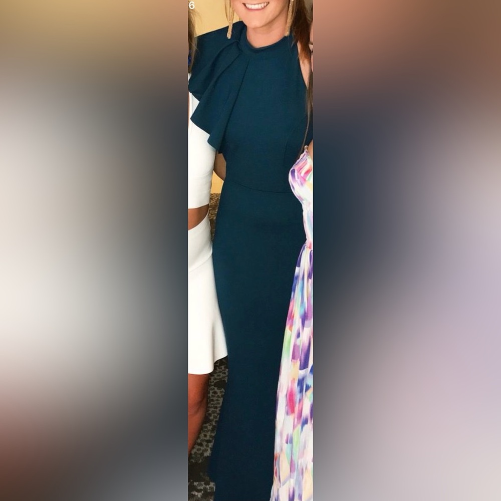 Lulus One Shoulder Ruffle Maxi Dress - Picture 3 of 6